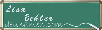 Lisa Behler Visitenkarte